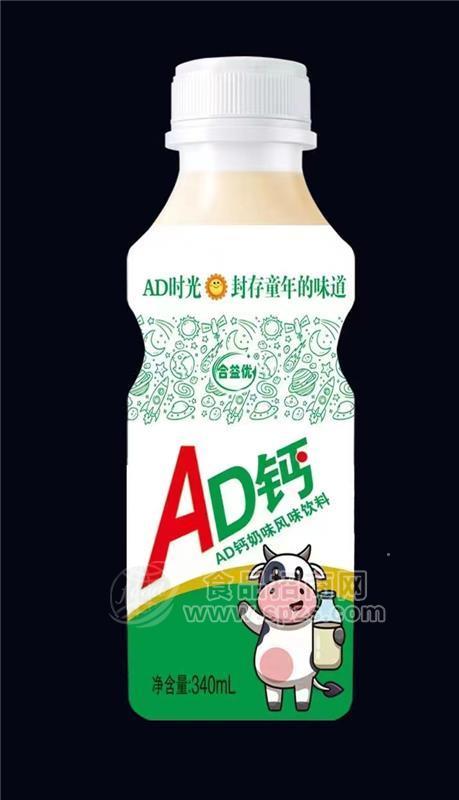 合益优AD钙奶风味饮料340ml