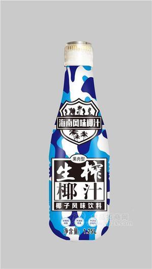 海南風(fēng)味椰汁生榨椰汁風(fēng)味飲料1.25L