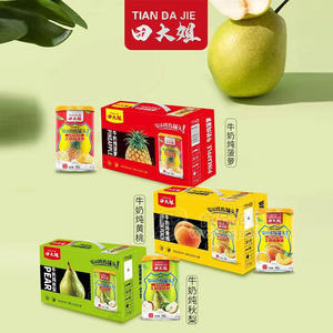 田大姐牛奶炖菠萝炖黄桃炖秋梨风味饮料招商