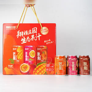 翔核莊園果汁飲料禮盒裝招商310ml×12罐