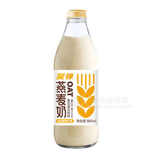 吳錚燕麥奶復(fù)合蛋白飲料瓶裝廠家招商980ml