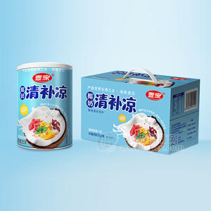 壹家椰奶清补凉植物蛋白饮料255gx6罐