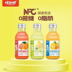 咔貝啰NFC+冷榨果汁飲料318ml×15瓶（雙柚汁，橙汁）
