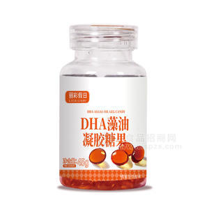 快手同款 現(xiàn)貨DHA藻油凝膠糖果代發(fā) dha藻油核桃油凝膠糖