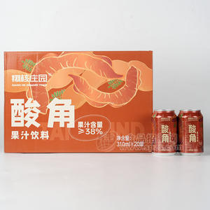 翔核莊園酸角果汁飲料箱裝招商310ml×20罐