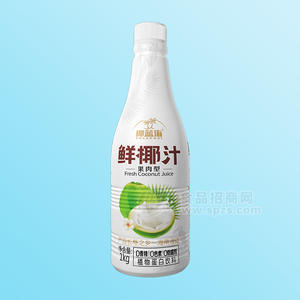 椰藍海鮮椰汁果肉型植物蛋白飲料1kg