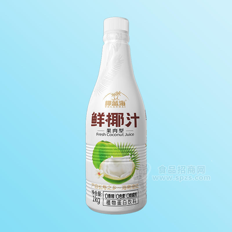 椰蓝海鲜椰汁果肉型植物蛋白饮料1kg
