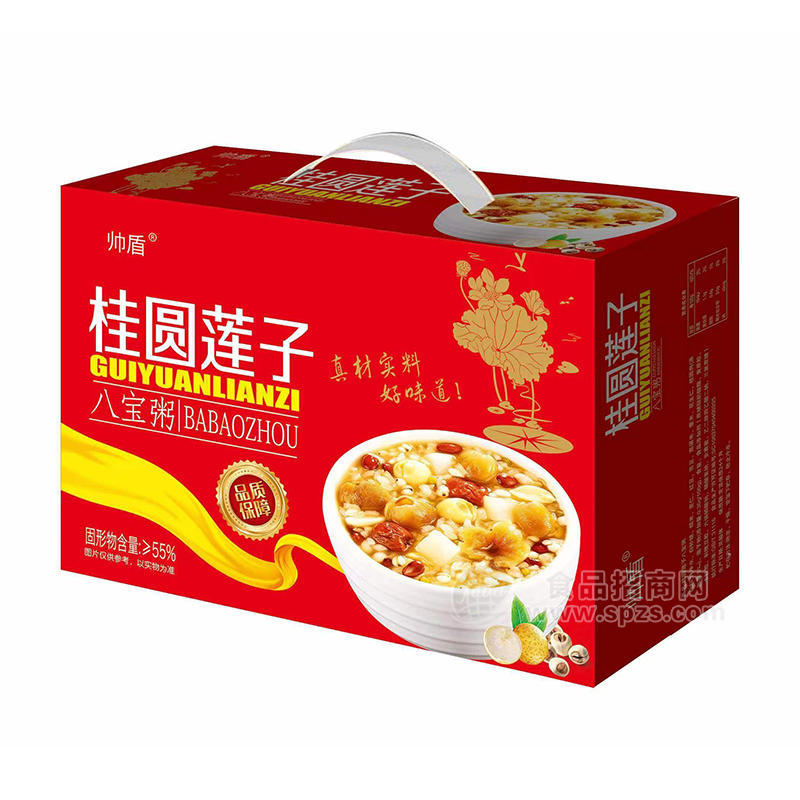 帥盾桂圓蓮子八寶粥方便粥方便食品招商