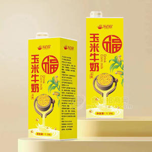 樂(lè)百億玉米牛奶飲品1.25L