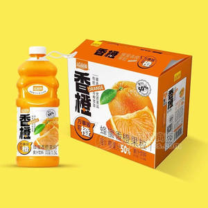 益和源蜂蜜香橙果粒果汁飲料1.5LX6瓶