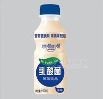 合益優(yōu)乳酸茵風(fēng)味飲品340ml（原味）