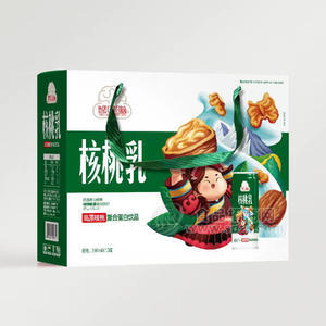 智匯超腦核桃乳高原核桃批發(fā)招商240ml×12罐