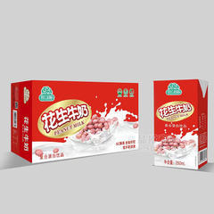 智汇超脑花生牛奶复合蛋白饮料箱装招商250ml