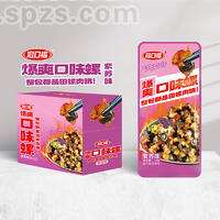冠口福爆爽口味螺紫苏味休闲食品盒装招商12g×20包