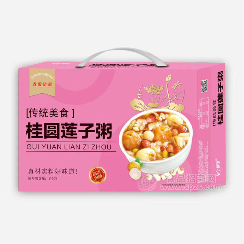 銓順桂圓蓮子粥方便食品方便粥招商