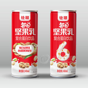 銓順堅(jiān)果乳復(fù)合蛋白飲品240ml