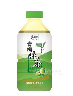 合益優(yōu)青梅綠茶果味飲品1L