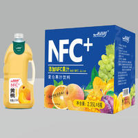 春尚好NFC黃桃葡萄復(fù)合果汁飲料箱裝批發(fā)招商2.35L×6瓶