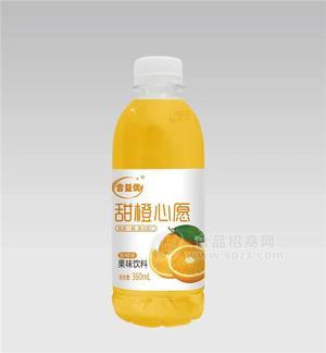 合益優(yōu)果味果汁飲料360ml（甜橙味）