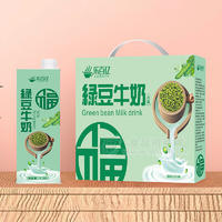 樂(lè)百億綠豆牛奶飲品1.25LX6瓶招商