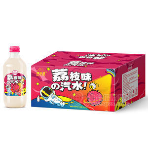 維他星荔枝味汽水箱裝招商369ml×20瓶