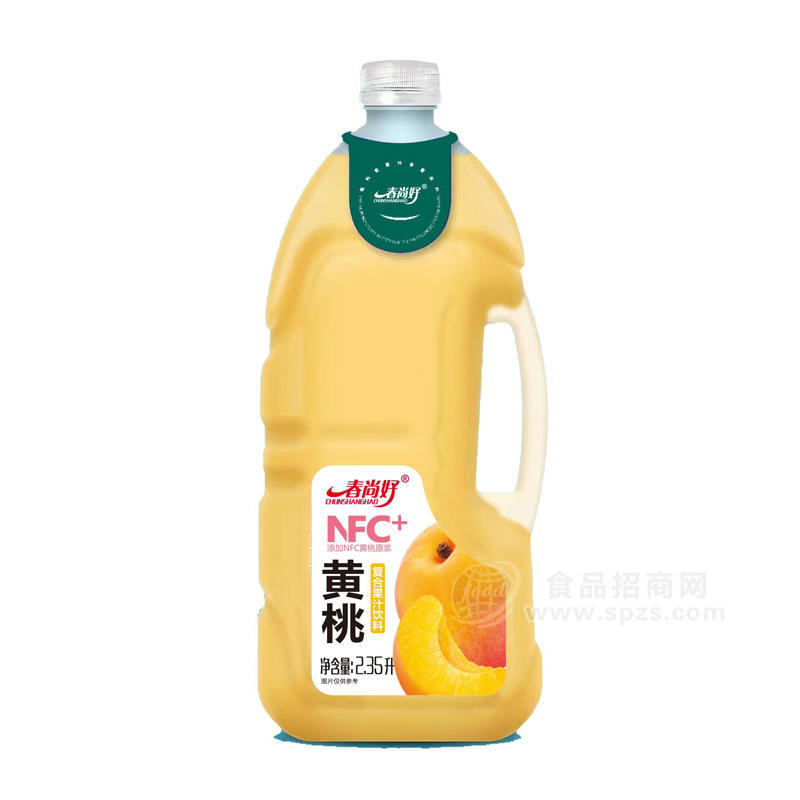 春尚好NFC黄桃复合果汁饮料2.35L 