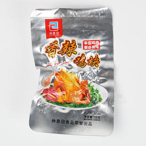 休息日香辣鸡块休闲食品袋装招商28g