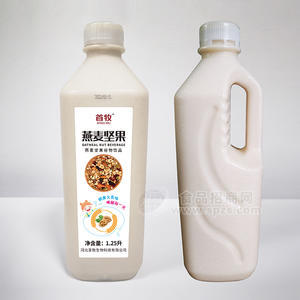 首牧燕麥堅(jiān)果谷物飲品植物蛋白飲料宴席渠道1.25L