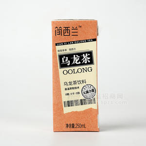 簡西蘭烏龍茶茶飲料0糖0卡0脂瓶裝批發(fā)招商250ml