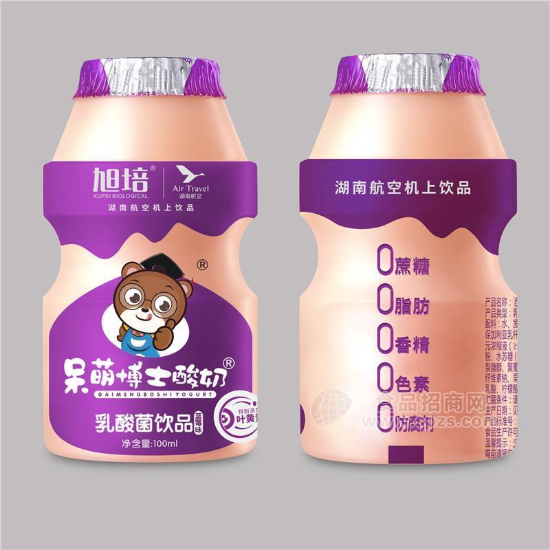 旭培酸奶饮料乳酸菌饮品呆萌博士酸奶100ml
