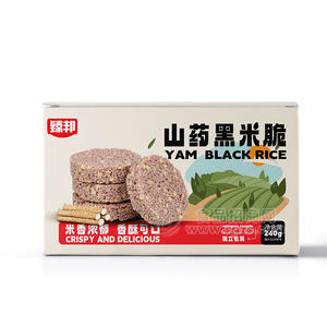 臻邦山药黑米脆240克