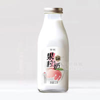 首牧生牛乳发酵果粒酸奶风味饮料玻璃瓶酸奶310g