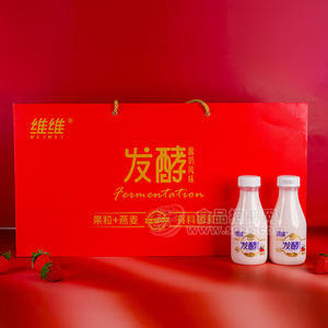 維維果粒燕麥草莓味發(fā)酵乳飲料箱裝招商320g