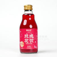 阿伲工坊玫瑰花飲料瓶裝招商250ml