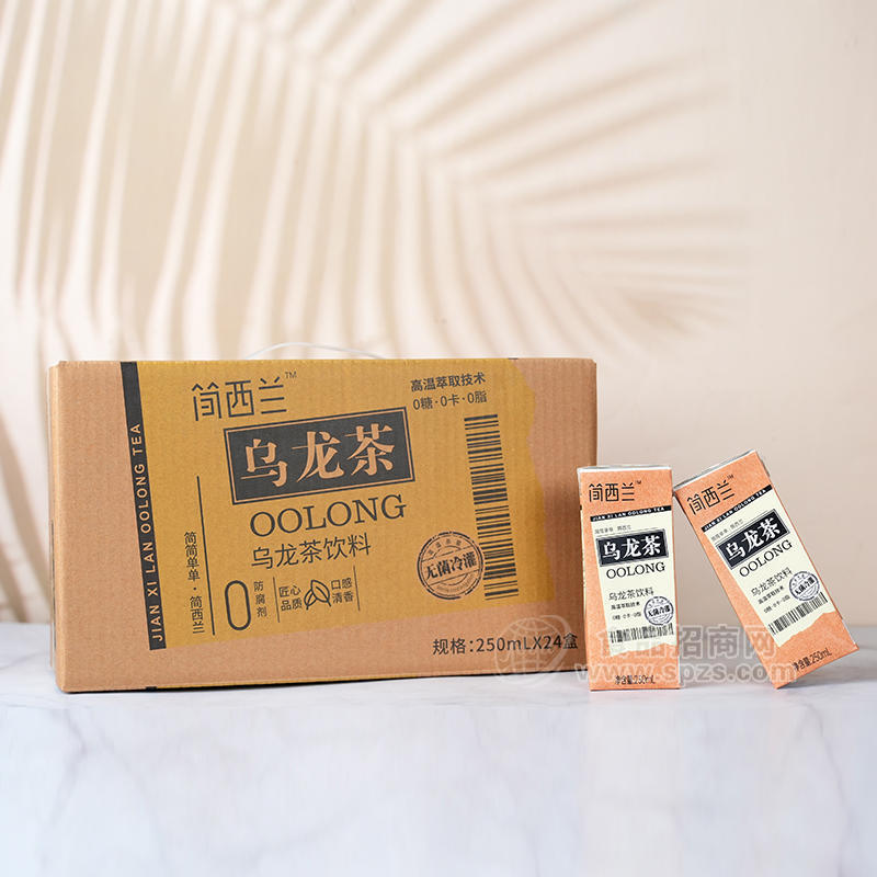 簡西蘭烏龍茶飲料250mlx24盒