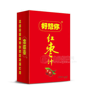 好想你红枣果汁饮料箱装招商310ml×16罐