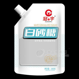 冠之宇白砂糖食糖調(diào)味品袋裝招商300g