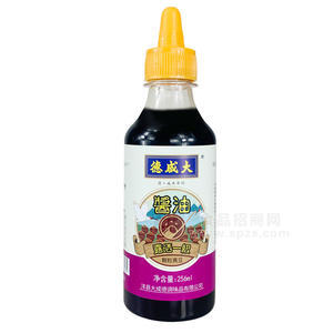 【招商】大咸德黄豆露晒一级酱油256ml酿造酱油黄豆酱油桌上瓶