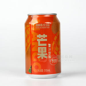 翔核莊園芒果果汁飲料罐裝招商310ml