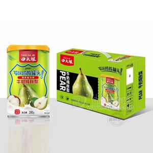 田大姐牛奶炖秋梨梨风味饮料280gx12罐