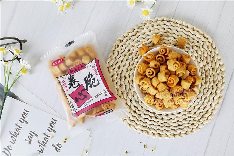 康哲铺子卷心脆膨化食品（牛肉味）