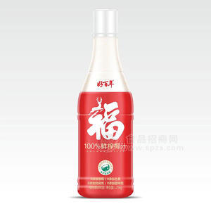 好百年100%鲜榨椰汁植物蛋白饮料瓶装招商1.25kg