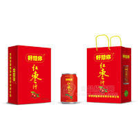 好想你红枣汁饮料礼盒装招商310ml×16罐果汁饮料礼盒