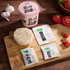 安食六和兰州拉面桶装番茄121g