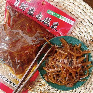 沂蒙老咸菜传统工艺制作腌菜袋装批发招商