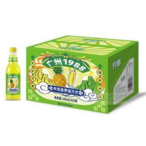 约郎凤梨味果味汽水358mlX20瓶