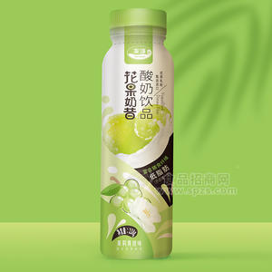 友淳花果奶昔酸奶饮品茉莉青提味瓶装招商238g