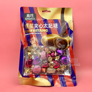 启巧爆浆夹心太妃糖糖果袋装招商108g