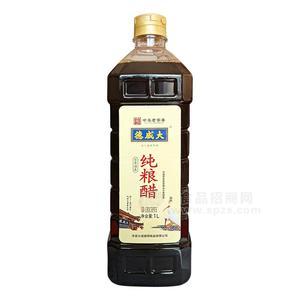 【招商】大咸德纯粮醋1L古法手工醋洋县特产纯粮酿造醋老陈醋家庭装