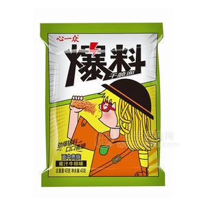 心一众干脆面川香蜜汁牛排味袋装招商45g一元产品